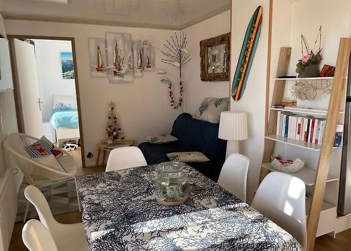 T3 Front De Ocean - 22m2 Terrasse -2 Piscines -wifi-parking * 라카노오세앙