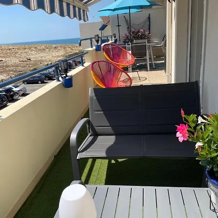 Daire T3 Front De Ocean - 22m2 Terrasse -2 Piscines -wifi-parking Lacanau